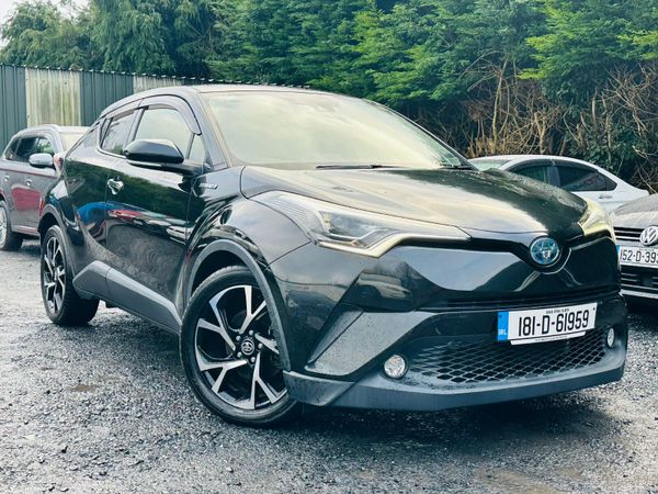 Toyota C-HR Hatchback, Petrol Hybrid, 2018, Black