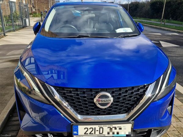 Nissan Qashqai MPV, Petrol, 2022, Blue