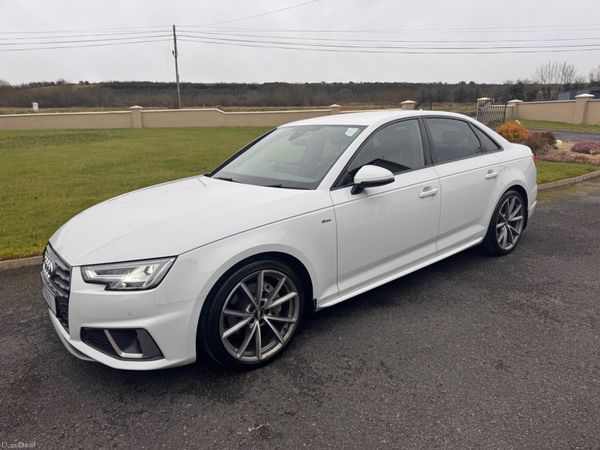 Audi A4 Saloon, Diesel, 2019, White