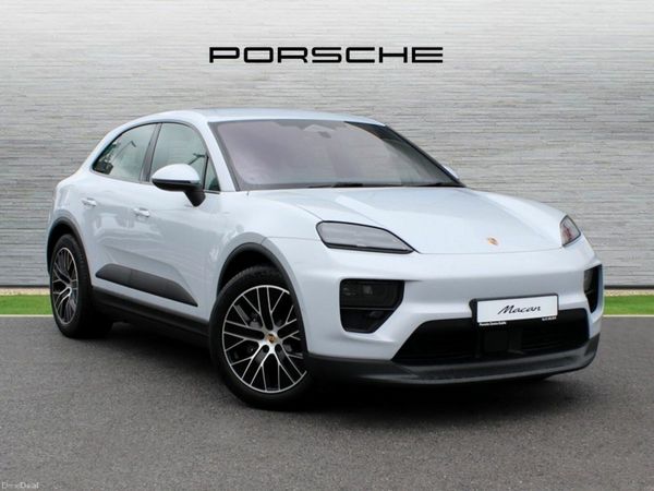 Porsche Macan SUV, Electric, 2025, Grey