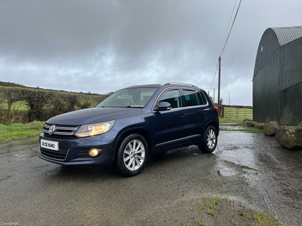 Volkswagen Tiguan SUV, Diesel, 2012, Blue