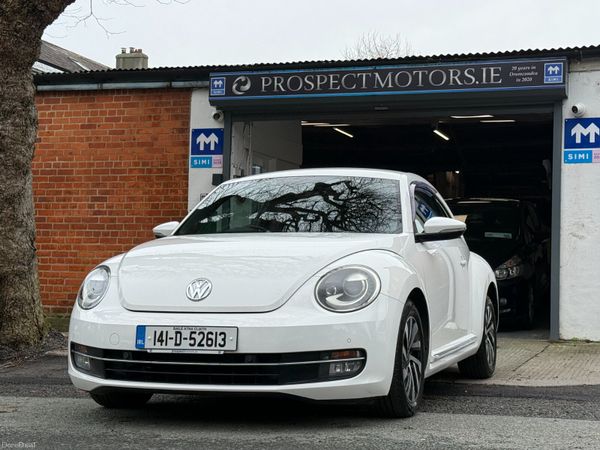 Volkswagen Beetle Hatchback, Petrol, 2014, White