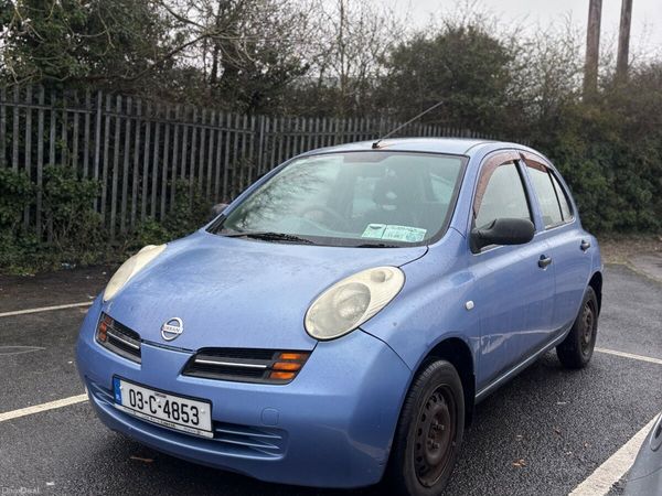 Nissan Micra Hatchback, Petrol, 2003, Blue