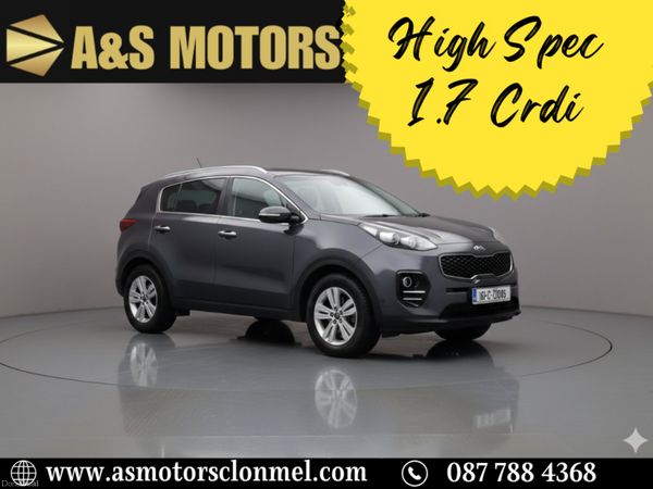 Kia Sportage SUV, Diesel, 2016, Silver