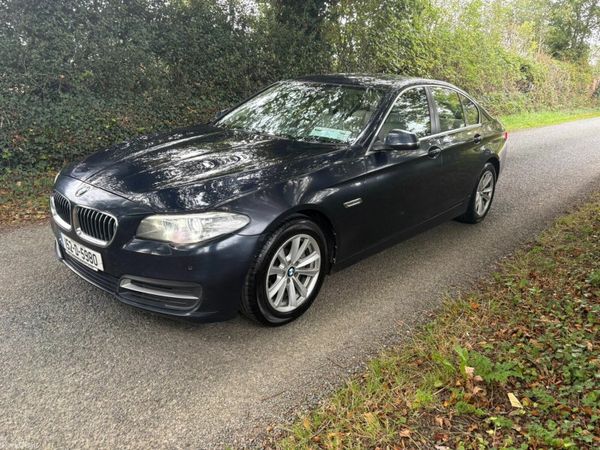 BMW 5-Series Saloon, Diesel, 2015, Blue