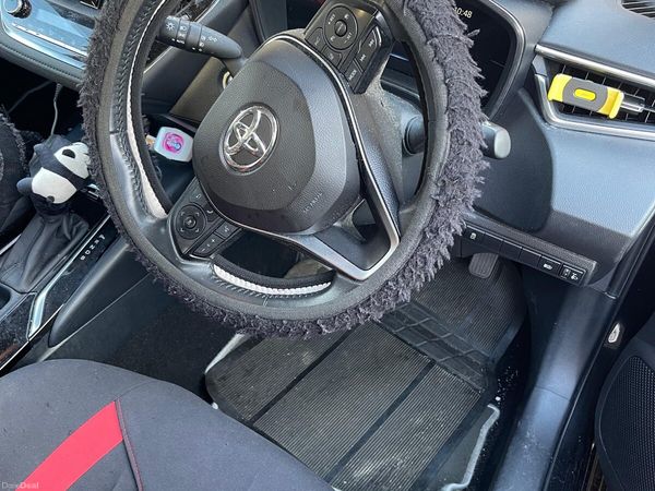 Toyota Corolla Saloon, Petrol Hybrid, 2020, Black