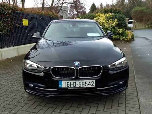 BMW 3-Series Saloon, Petrol Plug-in Hybrid, 2016, Black