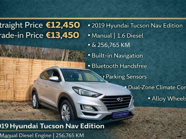 Hyundai Tucson SUV, Diesel, 2019, Silver