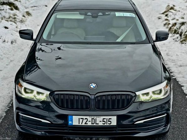 BMW 5-Series Saloon, Diesel, 2017, Black
