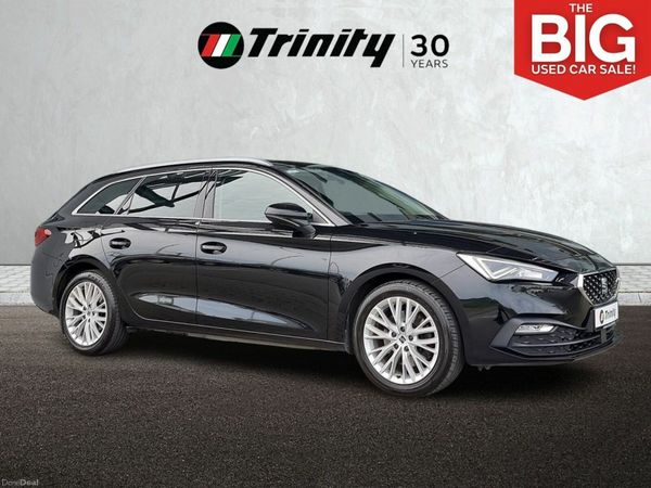 SEAT Leon Estate, Petrol Plug-in Hybrid, 2021, Black