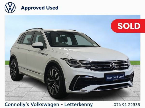 Volkswagen Tiguan SUV, Diesel, 2021, White