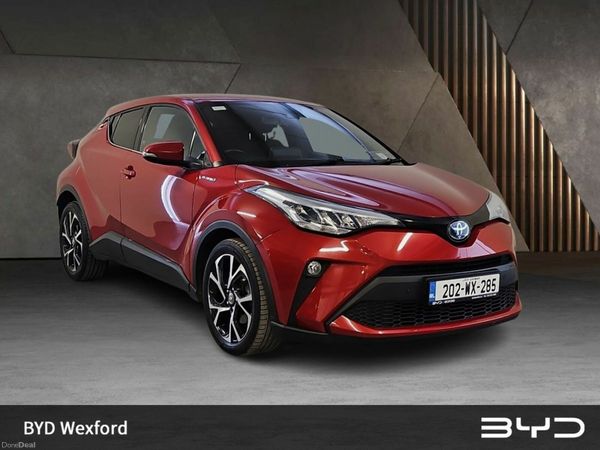 Toyota C-HR Hatchback, Petrol Hybrid, 2020, Red