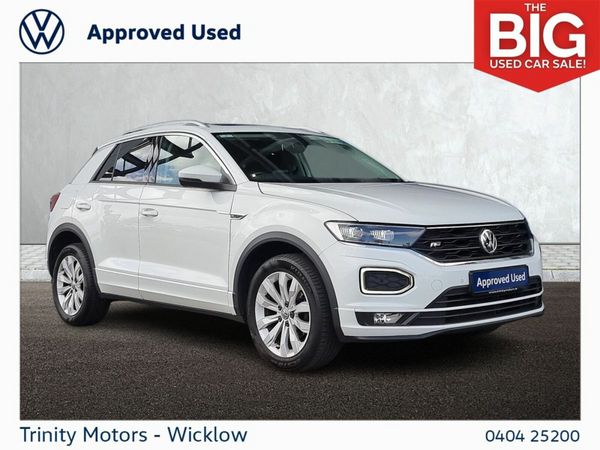 Volkswagen T-Roc SUV, Petrol, 2020, White