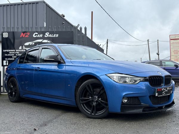 BMW 3-Series Saloon, Petrol Plug-in Hybrid, 2016, Blue