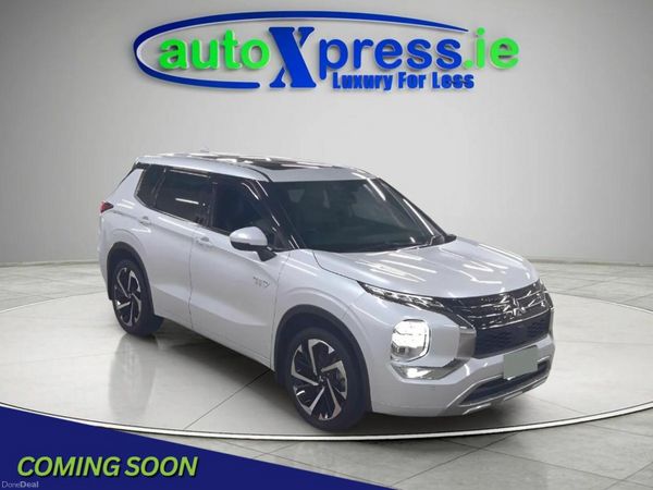 Mitsubishi Outlander SUV, Petrol Plug-in Hybrid, 2023, White