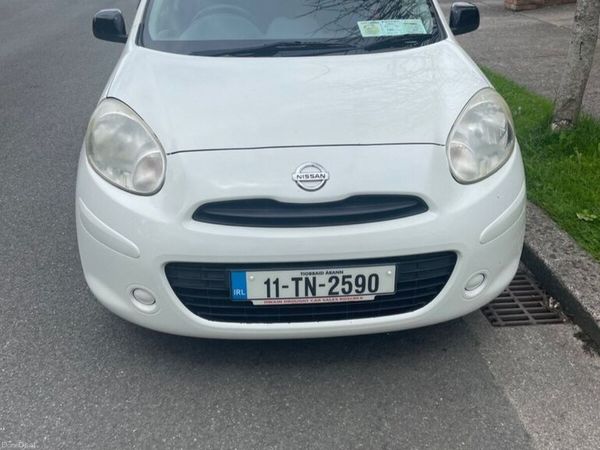 Nissan March Hatchback, Petrol, 2011, White