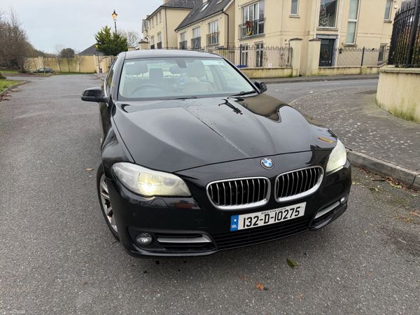 BMW 5-Series Saloon, Diesel, 2013, Black