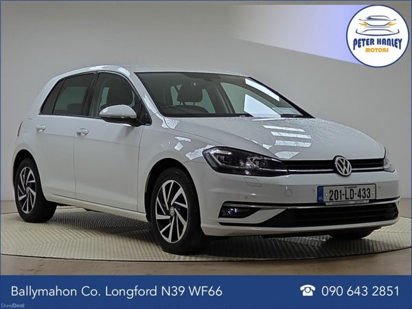Volkswagen Golf Hatchback, Diesel, 2020, White