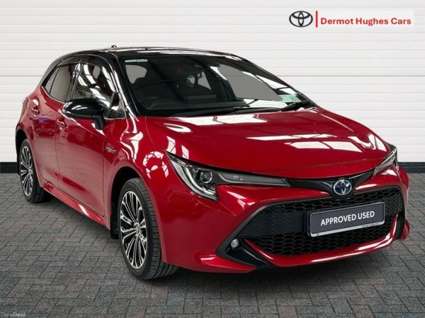 Toyota Corolla Hatchback, Petrol Hybrid, 2019, Red