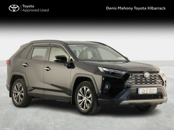 Toyota RAV4 SUV, Petrol Hybrid, 2023, Black