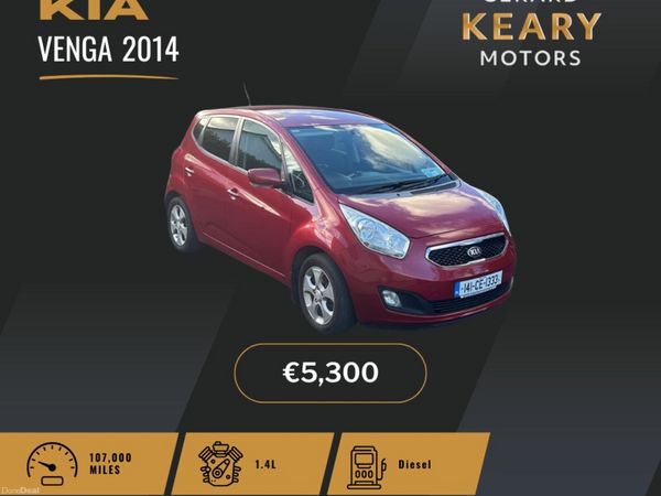 Kia Venga Hatchback, Diesel, 2014, Brown