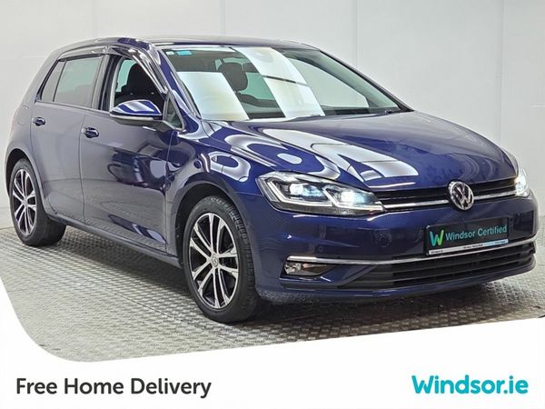 Volkswagen Golf Hatchback, Petrol, 2020, Blue