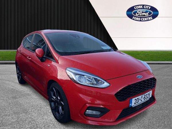 Ford Fiesta Hatchback, Petrol, 2020, Red
