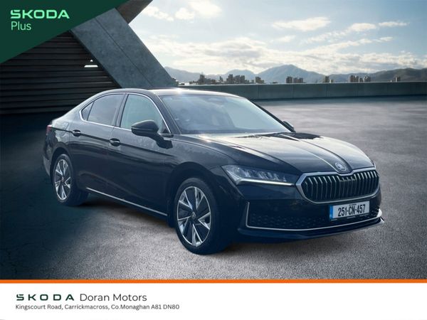 Skoda Superb Saloon, Diesel, 2025, Black