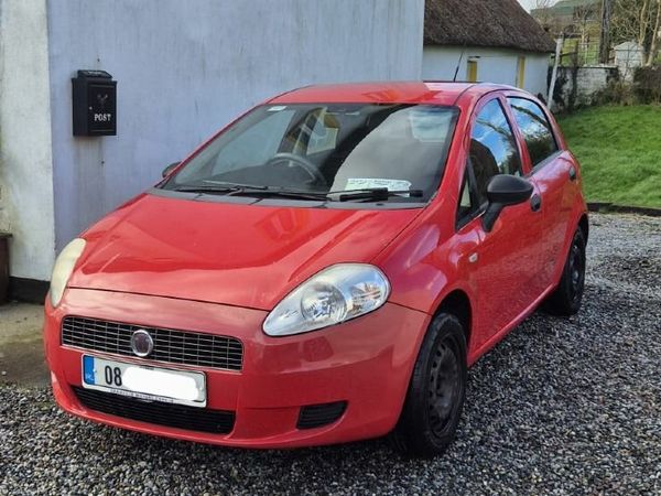 Fiat Punto Hatchback, Petrol, 2008, Red