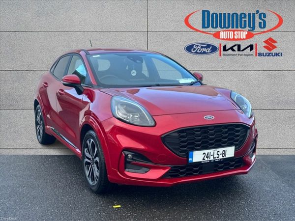 Ford Puma Hatchback, Petrol, 2024, Red