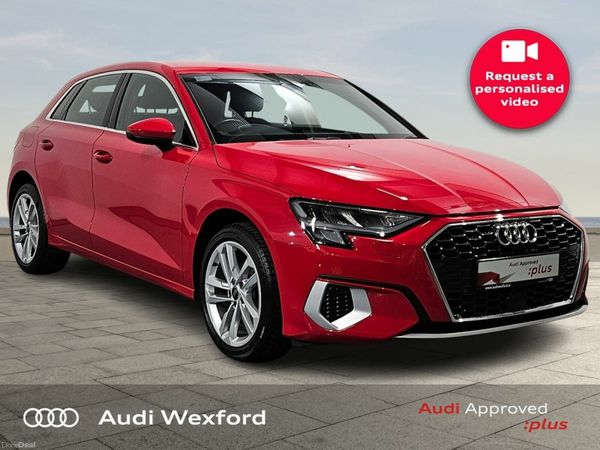 Audi A3 Hatchback, Diesel, 2023, Red