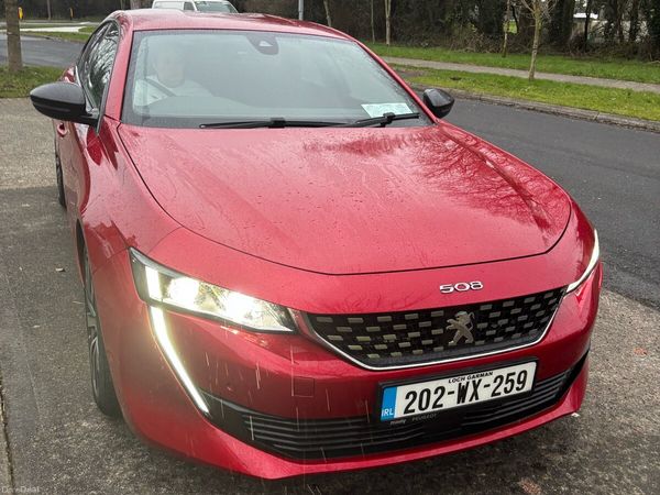 Peugeot 508 Hatchback, Diesel, 2020, Red