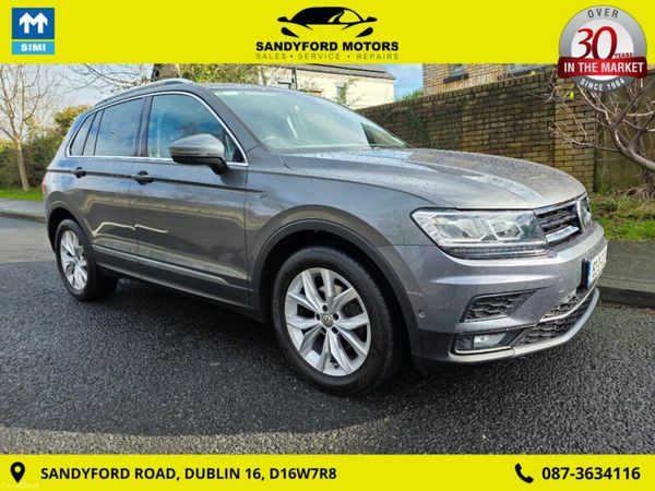 Volkswagen Tiguan Estate, Petrol, 2019, Grey