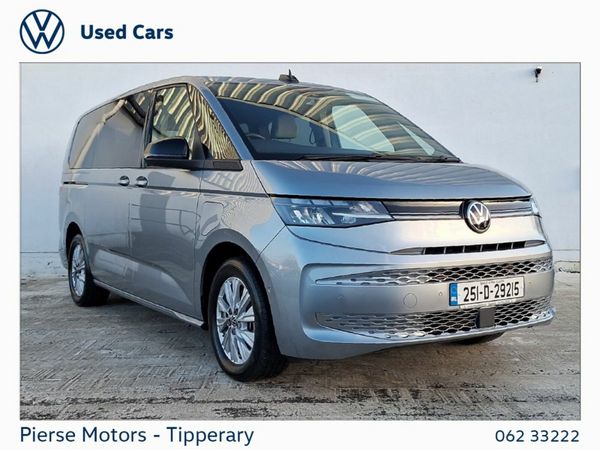 Volkswagen Multivan MPV, Petrol Plug-in Hybrid, 2025, Silver