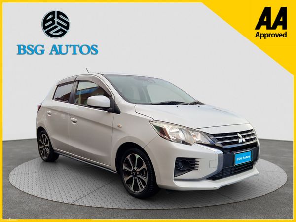 Mitsubishi Mirage Hatchback, Petrol, 2020, White