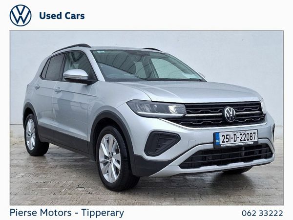 Volkswagen T-Cross Estate, Petrol, 2025, Silver