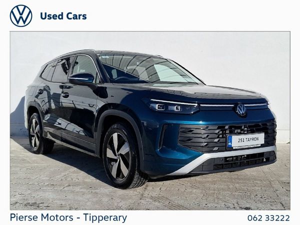 Volkswagen Tayron SUV, Petrol Hybrid, 2025, Blue
