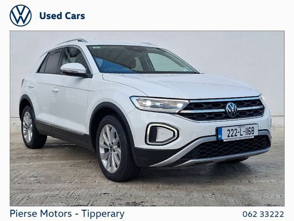 Volkswagen T-Roc SUV, Diesel, 2022, White