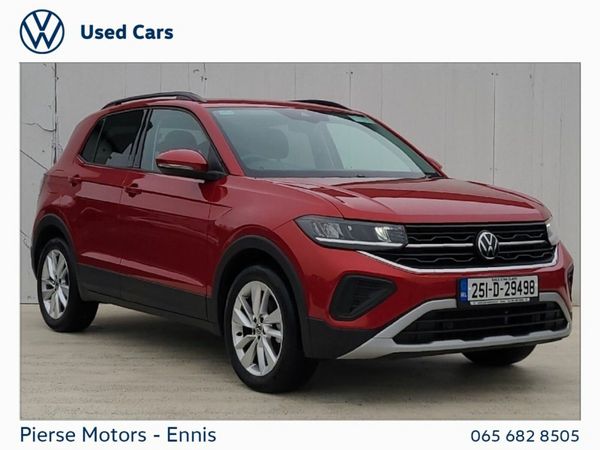 Volkswagen T-Cross Estate, Petrol, 2025, Red