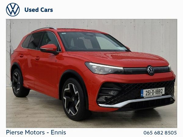Volkswagen Tiguan SUV, Diesel, 2025, Red