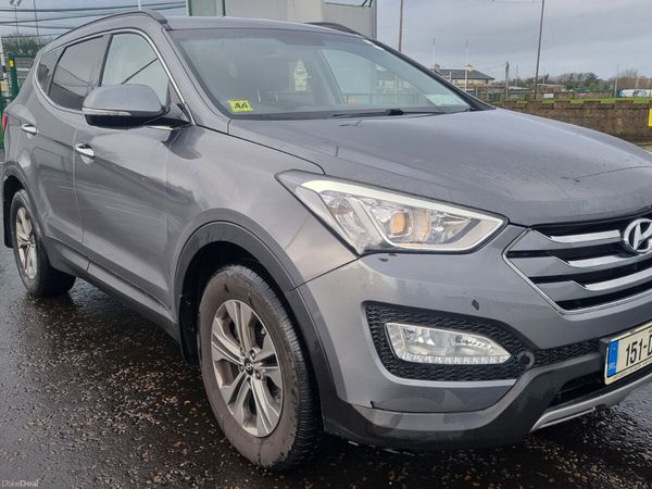Hyundai Santa Fe SUV, Diesel, 2015, Silver
