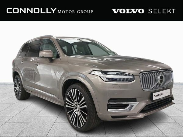 Volvo XC90 SUV, Petrol Plug-in Hybrid, 2021, Grey