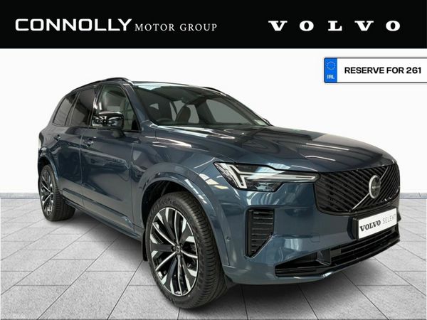 Volvo XC90 SUV, Petrol Plug-in Hybrid, 2026, Blue