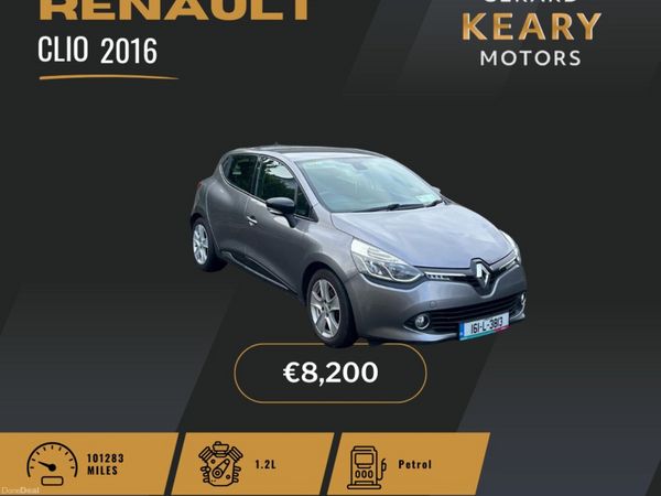 Renault Clio Hatchback, Petrol, 2016, Grey