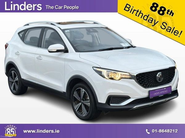 MG ZS Hatchback, Electric, 2022, White