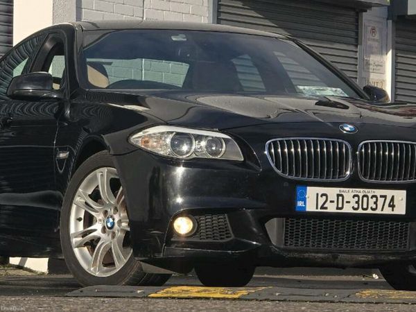 BMW 5-Series Saloon, Diesel, 2012, Black