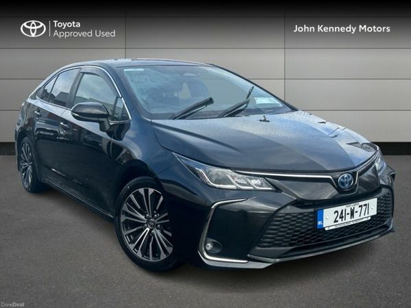 Toyota Corolla Saloon, Petrol Hybrid, 2024, Black