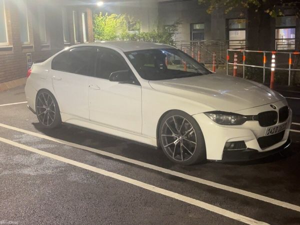 BMW 3-Series Saloon, Diesel, 2014, White