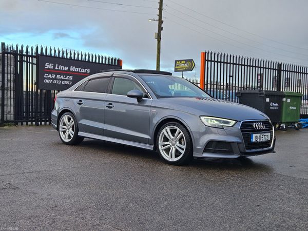 Audi A3 Saloon, Petrol, 2018, Grey