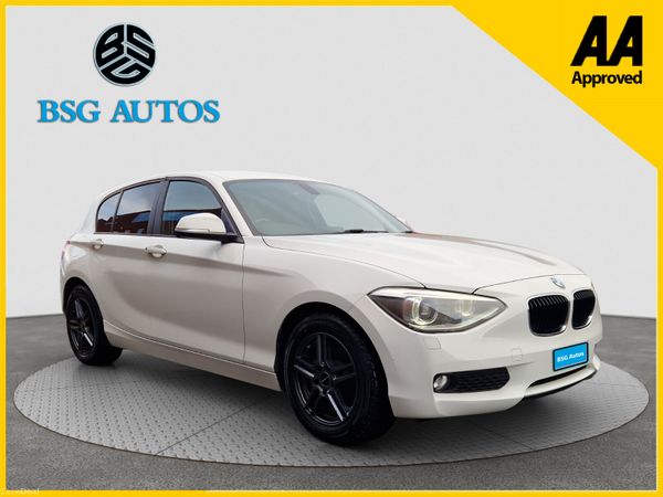 BMW 1-Series Hatchback, Petrol, 2015, White